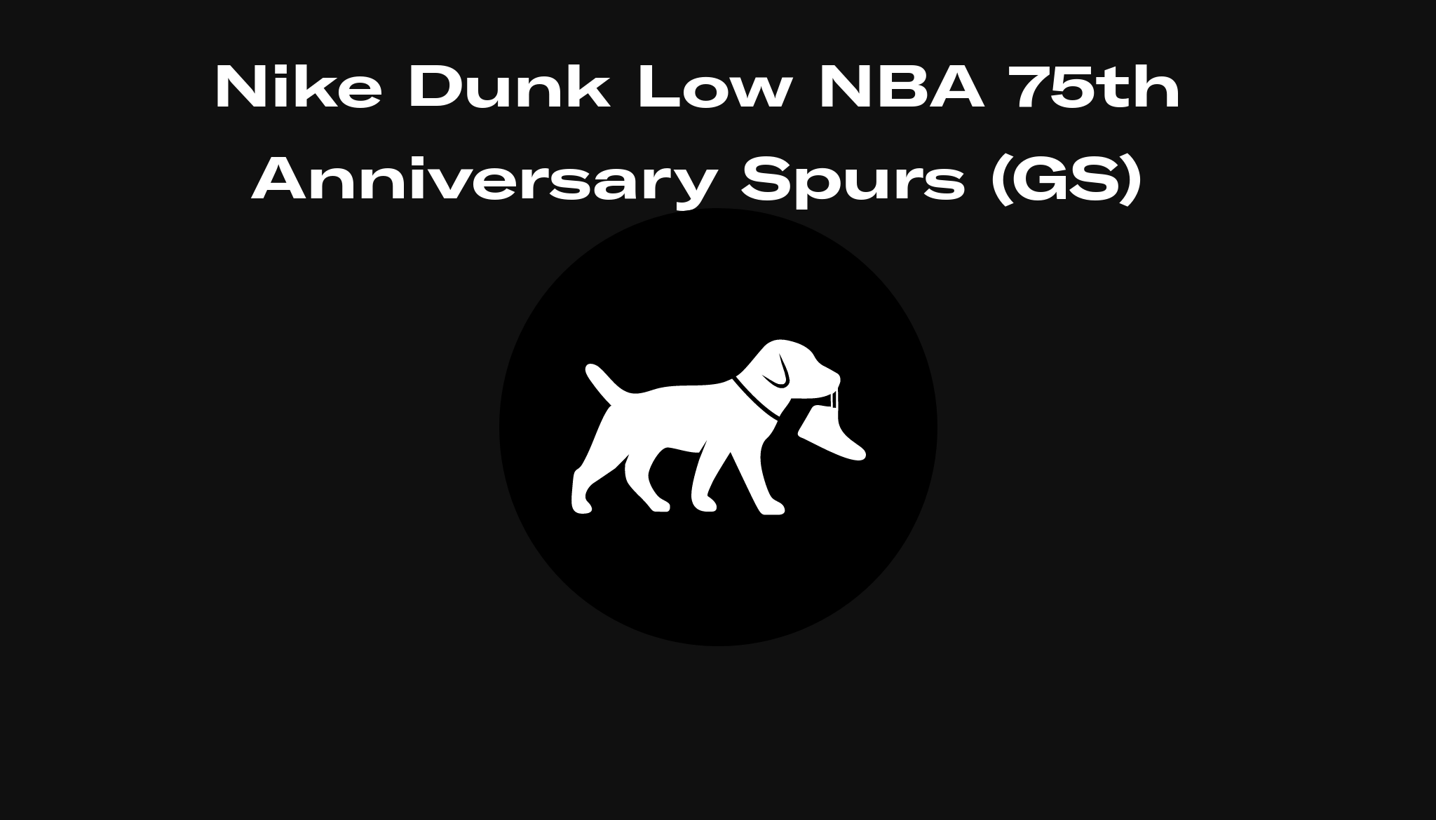 75th anniversary nike dunks